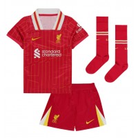 Liverpool Dominik Szoboszlai #8 Fußballbekleidung Heimtrikot Kinder 2024-25 Kurzarm (+ kurze hosen)